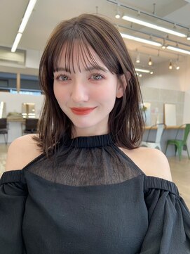 サンドイエナ 横浜店(sand yena) 暗めカラー／髪質改善/マロンベージュ/くすみベージュ/横浜駅