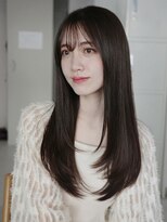 ジュール 銀座(Joule)&nbsp;銀座/銀座駅/韓国/レイヤーカット/顔周り/前髪カット/ストレート