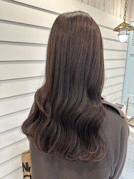ノアエクレ 銀座(noah ecle) 縮毛矯正/ロング/ショコラブラウン/グレージュ/noah ecle西岡