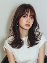 レリーオーファ 六甲(RelyOfa)&nbsp;30代ミディアムでナチュラル艶[六甲/髪質改善/白髪ぼかし]