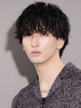 コンフィデンス 新宿3rd(confidence) メンズ黒髪ツイストスパイラルマッシュパーマ[新宿/メンズ]カ