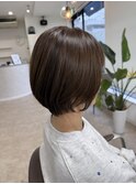スッキリ　ショートボブ