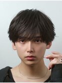 フェザーパーマ／スパイキーショート［メン ズ／渋谷］