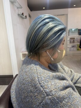 グラデーションカラー×ブルーカラー×ライトグリーンカラー