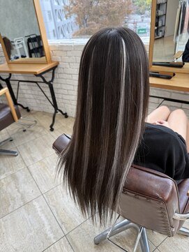 レイヤーカット/エクステ/暖色カラー[天文館]