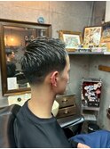 MEN’S HAIR/波巻ツイストスパイラル/フェザーパーマ/印西