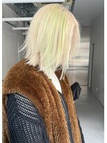 サイ(sai)&nbsp;xカット//ホワイトグレージュ/レイヤーカット/チェリーブラウン