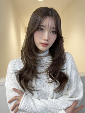 アイトーキョーエス 渋谷(AI TOKYO S) ハッシュカットロングレイヤー韓国レイヤーハッシュレイヤー