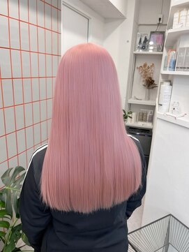 メルトトウキョウ(melt.tokyo) インナーカラー/トリートメント/デザインカラー/ペールピンク