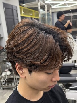 エイトメン 池袋東口店(EIGHT MEN) フェザーパーマ
