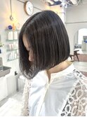 お手入れ簡単/大人女子におすすめ/ミニボブ/束感カット