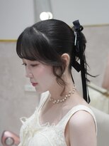 キャリ 渋谷(care)&nbsp;カチモリお呼ばれヘアセット