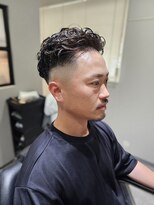 宮川理髪店&nbsp;パーマ×スキンフェード