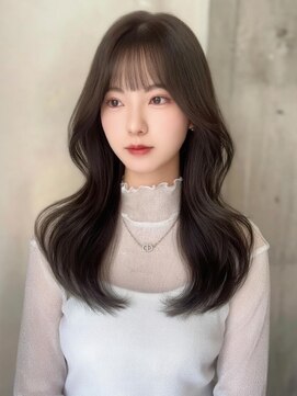 スターズレイ 本川越(STARS ray) ブラウンアッシュ 透明感カラー 前髪カット 髪質改善 艶髪 20代