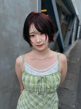 カノエ(canoe) チョコレートカラー顔周りレイヤー20代～50代【西新大濠荒戸】