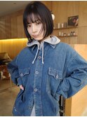 結べるレイヤー小顔レイヤー強めパーマくびれヘアハッシュカット