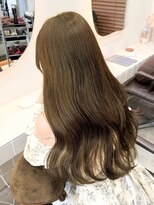 アルボ バイ ミラ 心斎橋(ARVO by MILA)&nbsp;心斎橋/レイヤーカット/ダブルカラー/オリーブベージュ