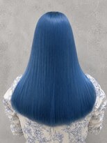 ミー 新宿(MII)&nbsp;アイスブルー/ブリーチ3~4回/ダブルカラー/髪質改善/縮毛矯正