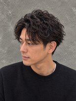 ラベルム バイ エーケー メンズ(La Belleme by AK for Men)&nbsp;黒髪大人スパイラルショート