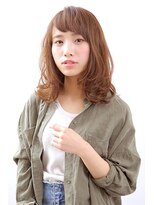 モーラ 鳳店(MOLLA) エアウェーブ ミディアムスタイル【夏カラー/ニュアンスカラー】