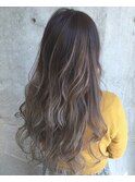 #外国人風#バレイヤージュ#ヘアカラー#グラデーション
