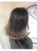 ナチュラルハイライトグラデーションカラー！デザインカラー