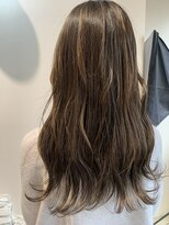 リアン(Lien)&nbsp;Lien☆大人かわいいハイライトカラー×オリーブカラー