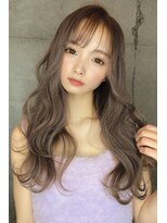 クーエフー(coo et fuu)&nbsp;フェザーバングにミルクティーベージュ♪藤沢