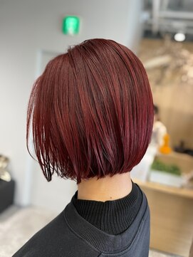アヴァンス 京橋店(AVANCE) ブリーチなしでも出来るレッド