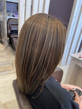 クレン 真嘉比店(Cre'ne) 白髪ボカシ3Dcolor