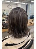 難波限定*似合わせブリーチハイライトカラー