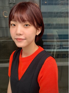 イトシテ マニッシュショート×ピンク【担当　ジン　トモヒト】