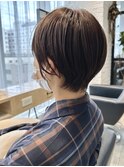 【サロンワーク】コンパクトで可愛いマニッシュショート