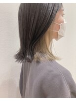 フロート 小阪店(float)&nbsp;インナーカラー　ヌナボブ チャンモリ ボブルフ