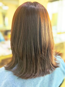 アークスヘアー 大人可愛い髪質改善トリートメントモカベージュナチュラル