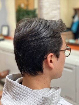 アポロカットステージ 相模大野店 アップバング/ツーブロックマッシュ<理容室>[メンズ/相模大野]