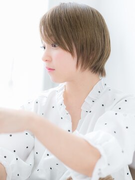 ドクターズ サロン ラブ(Dr's Salon LAB) ツヤ髪カラーで透明感ナチュラルショートg古河20代30代40代