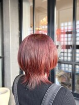 ココネ(cocone)&nbsp;マッシュウルフ+レッドブラウンカラー