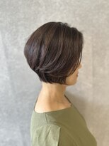 アース 三軒茶屋店(HAIR&MAKE EARTH) 三軒茶屋_レディース_ショート_大人_30代_40代_ブラウン_小顔