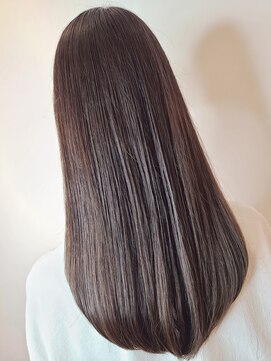 ジーナ セントラル銀座(Zina) 髪質改善ストレート*マロングレージュ【ZinaCENTRAL】