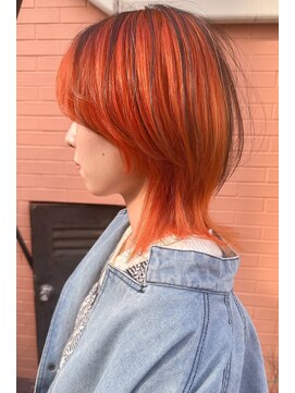 ヨーキィ(Yorki) 《ウルフミディアム×オレンジカラー》