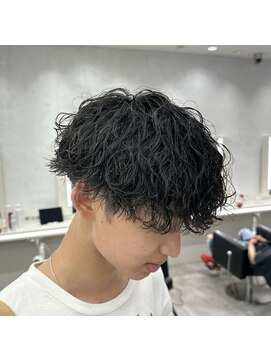 ルースト 西院店(ROOST) 波巻きパーマ/マッシュ/ツーブロック/刈り上げ