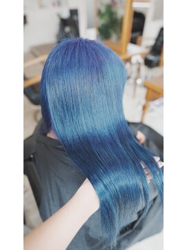 ボアップ(boappu) #ブルーカラー#髪質改善トリートメント#寒色