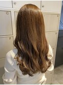 透明感カラー 原明日香