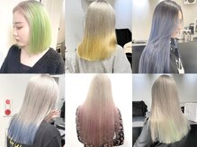 【なりたいを叶える//豊富なデザインカラー】トレンドのルーツカラーから彩り豊かなデザインを