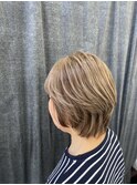 グラデーションボブスタイル
