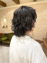 ミディアム/簡単メンズスタイリング/外国人風/スパイラルパーマ