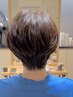 似合わせカット+パーマ+カラー+marbb+トリートメント￥17050