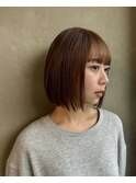 ボブ/ケアストレート/ケラチントリートメント［南青山］
