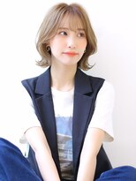 オーロ 千里山店(ORO)&nbsp;20代30代40代50代ボブルフネビージュ小顔ワンレンショート